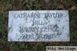 Catharine Taylor Hill