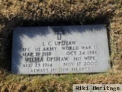 L C Upshaw