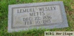 Lemuel Wesley Metts