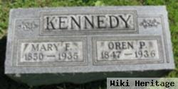 Mary F Mcdaniel Kennedy