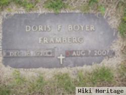 Doris Francis Boyer Framberg