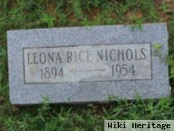 Leona Rice Nichols