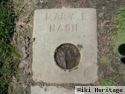 Mary E Nash