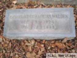 Catherine Chambliss Walden