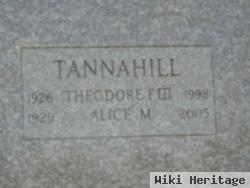 Alice M. Tannahill