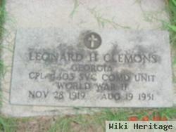 Leonard H Clemons