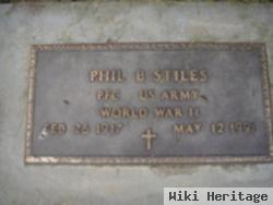 Phil B Stiles