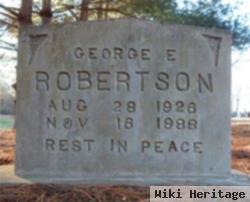 George E Robertson