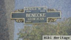 Arnold W. "benny" Benecke, Jr