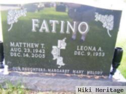 Matthew T Fatino