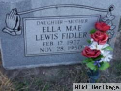 Ella Mae Lewis Fidler