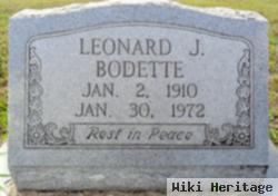 Leonard J Bodette