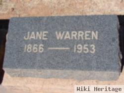 Jane Packer Warren