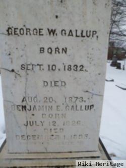 Benjamin Ela Gallup