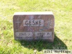 John J Geske