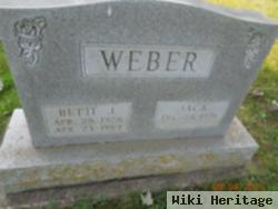 Bette J Weaver Weber