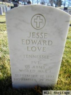 Jesse Edward Love