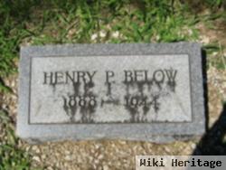 Henry P Below