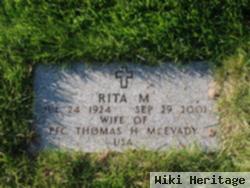 Rita M Mcevady