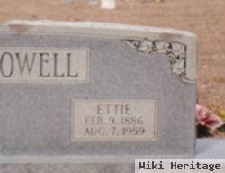 Emma Retta "ettie" Hyde Hollowell