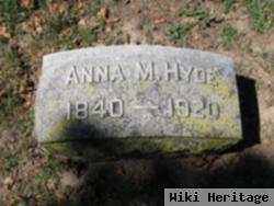 Anna M. Hyde