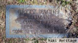 Betty Rachel Loman