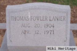 Thomas Fowler Lanier