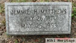 Jemmie H. Matthews