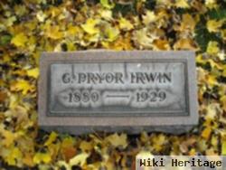 G. Pryor Irwin