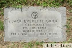 Jack Everett Grier