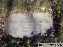 John Francis Hetsko