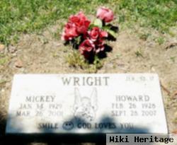 Marion A. "mickey" Peck Wright