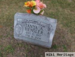 Tanya A Hensler