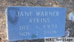 Jane Warner Atkins