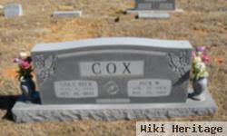 Jack W Cox