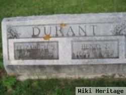Elizabeth S Durant