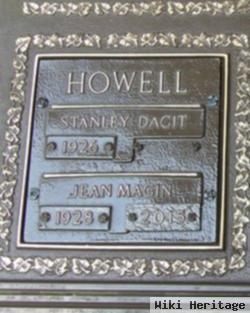 Stanley Dagit "stan" Howell