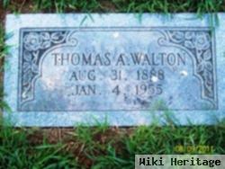 Thomas A Walton