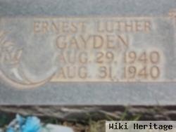 Ernest Luther Gayden