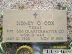 Sidney O. Cox