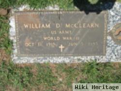 William D. Mcclearn