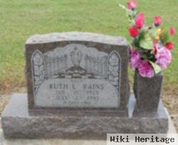 Ruth E. Horner Rains