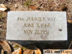 Rev Julius F. Way