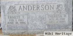 Ernest T Anderson