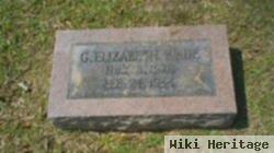 G Elizabeth Wade