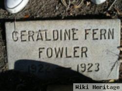 Geraldine Fern Fowler