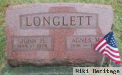 Agnes M Johnson Longlett