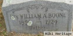 Rev. William A Boone