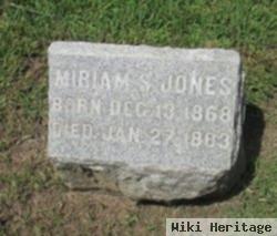 Miriam S. Jones