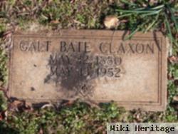 Galt Bate Claxon